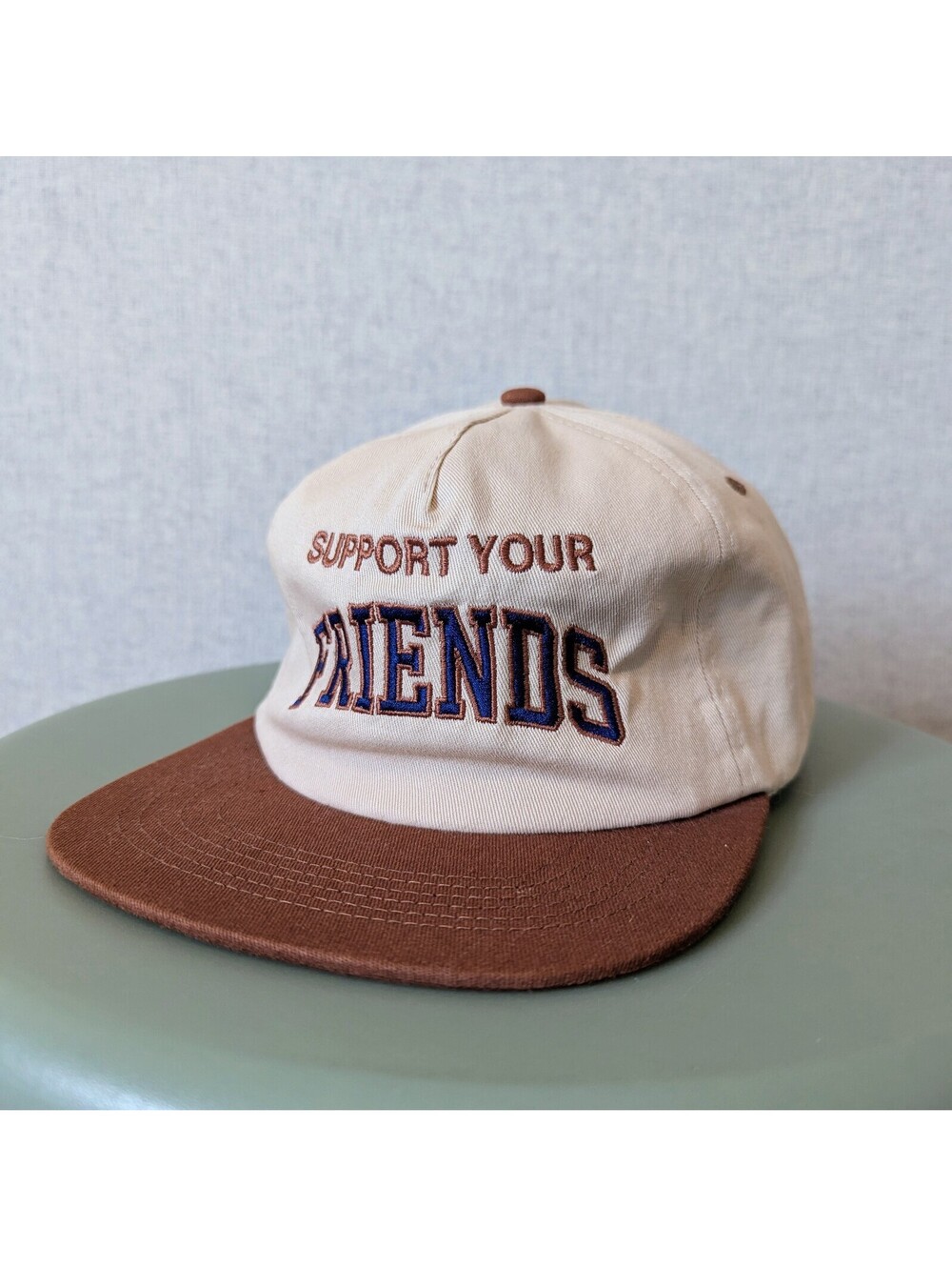 Kids of Immigrants Support Your Friends embroidered snapback hat